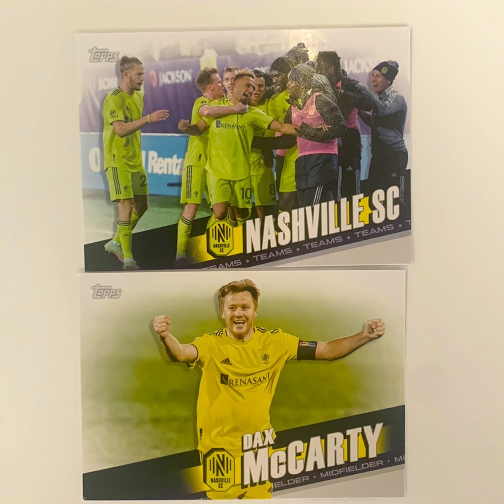 NASHVILLE SC TRADING SOCCER CARDS🔥